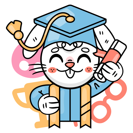 graduación gratis sticker