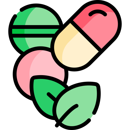 Pills Kawaii Lineal Color Icon