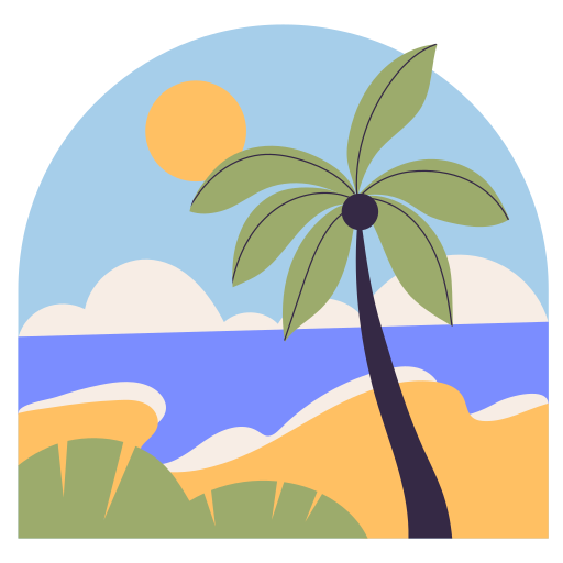 Beach Stickers - Free holidays Stickers