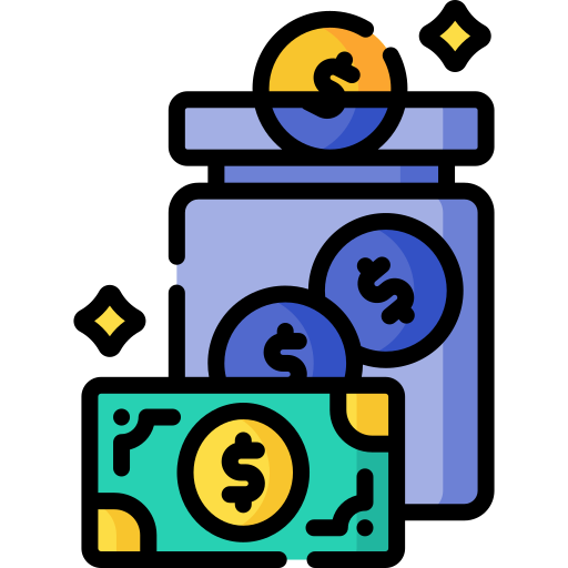 ahorros icono gratis