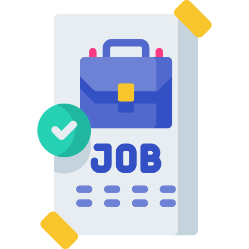 oferta de trabajo icono gratis