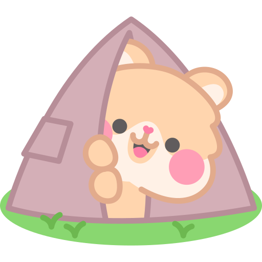 camping kostenlos Sticker