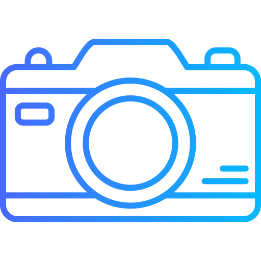 Camera Generic gradient outline icon