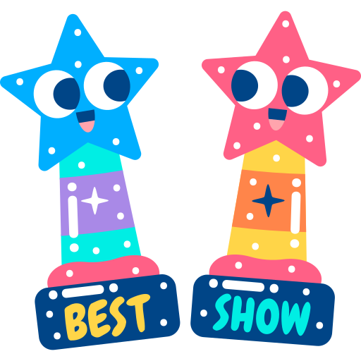 Award Stickers - Free entertainment Stickers