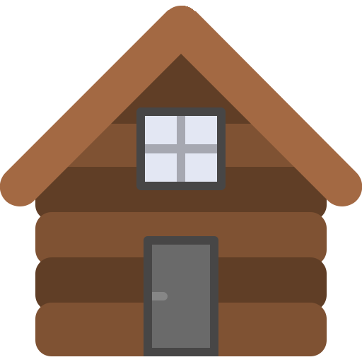 Cabin - Free real estate icons