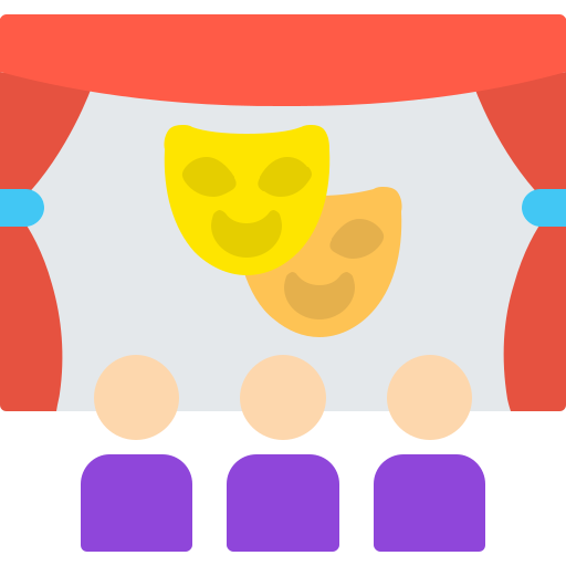 극장 무료 아이콘