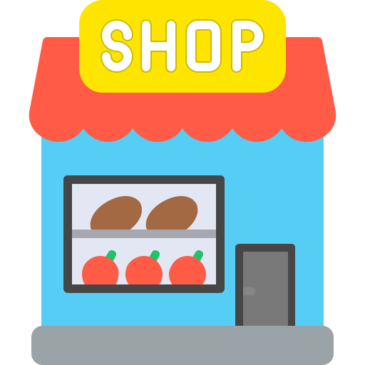 가게 무료 아이콘