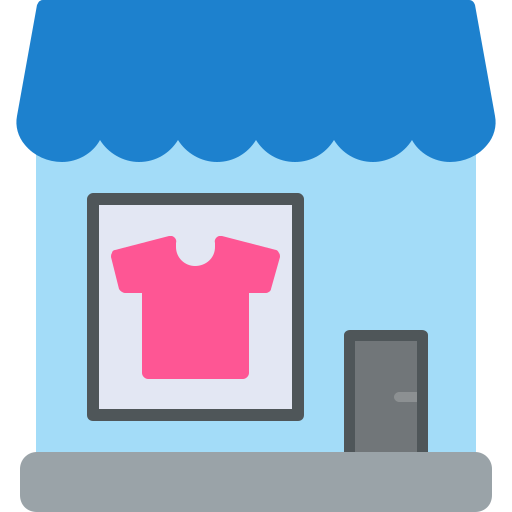 Clothing shop - free icon