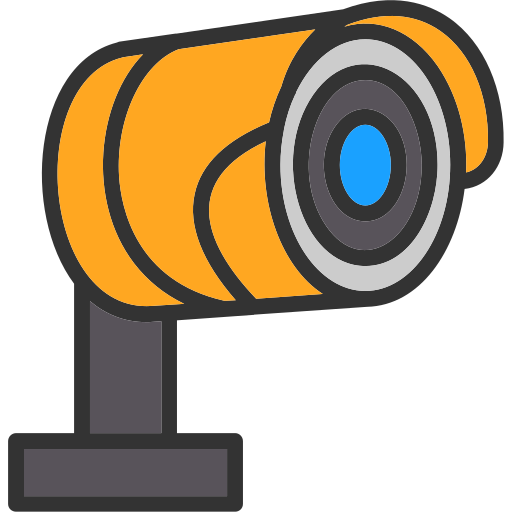 vidéosurveillance Icône gratuit vidéosurveillance Icône gratuit