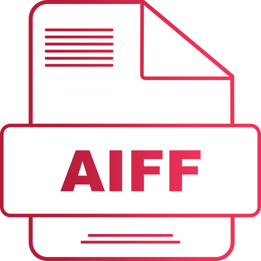 aiff icono gratis