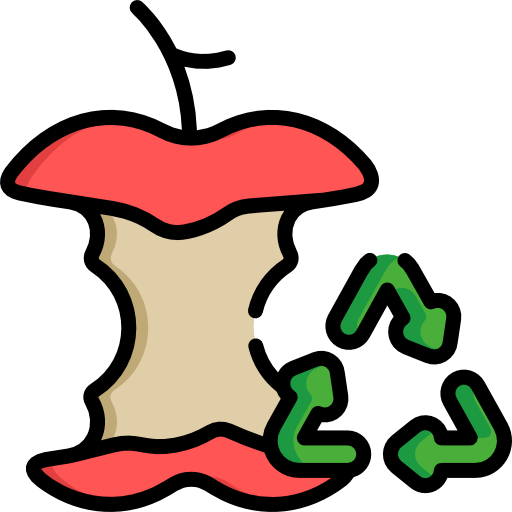 Waste free icon Waste free icon