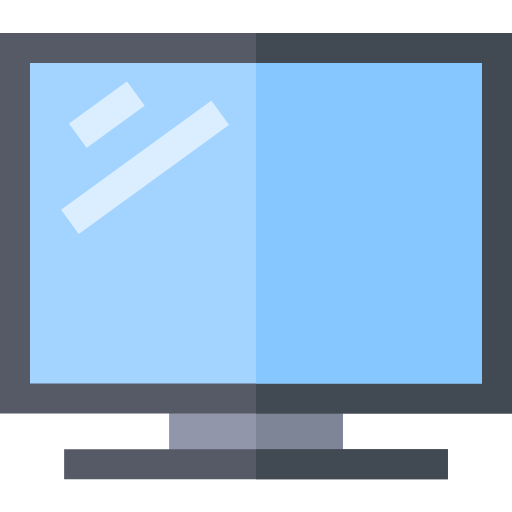 Television Basic Straight Flat icon