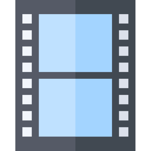 Video player Basic Straight Flat icon