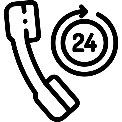 24h Icône gratuit 24h Icône gratuit