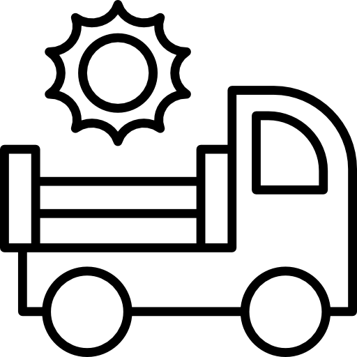 픽업 트럭 무료 아이콘