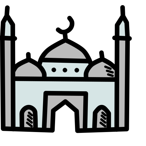 mosquée Icône gratuit mosquée Icône gratuit