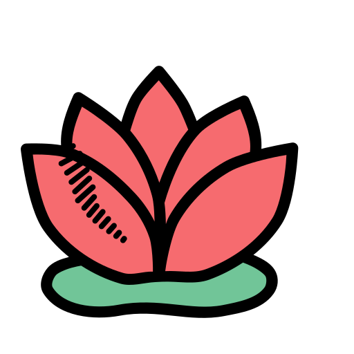 Flower Generic color lineal-color icon