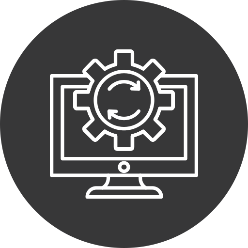 Data processing Generic black fill icon