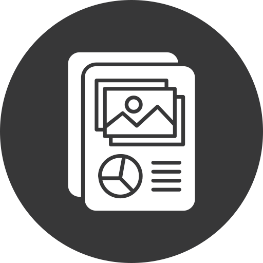 Unstructured data Generic black fill icon