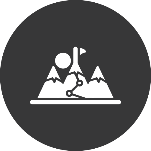 misión icono gratis