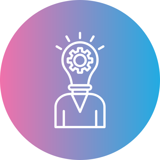 mente creativa icono gratis