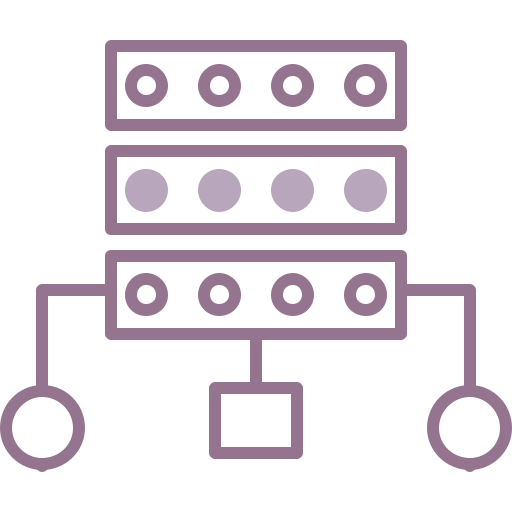 estructura de datos icono gratis