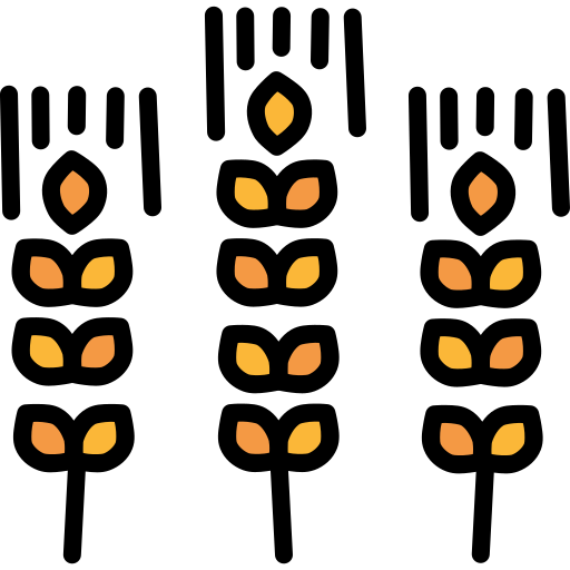 trigo grátis ícone trigo grátis ícone
