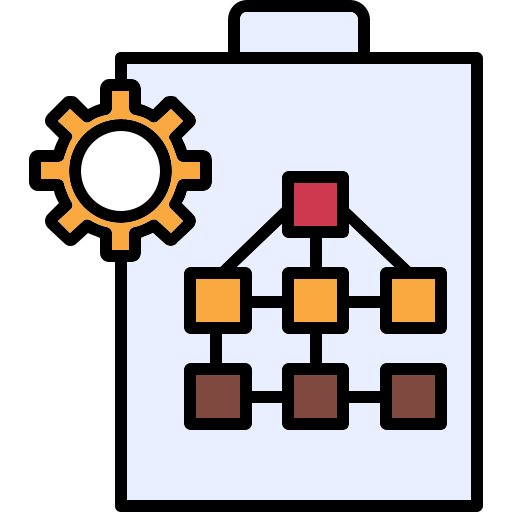organigramme Icône gratuit organigramme Icône gratuit