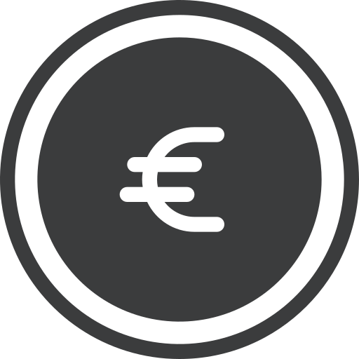 euro icono gratis