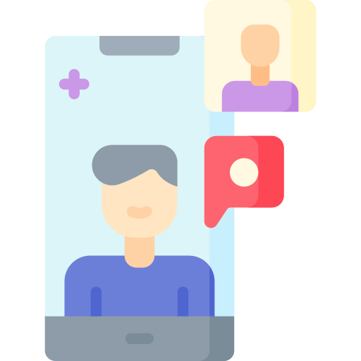 videollamada icono gratis