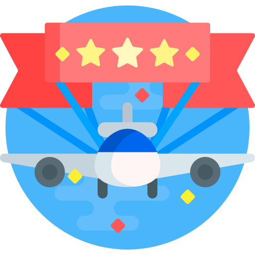 Airplane flag free icon Airplane flag free icon