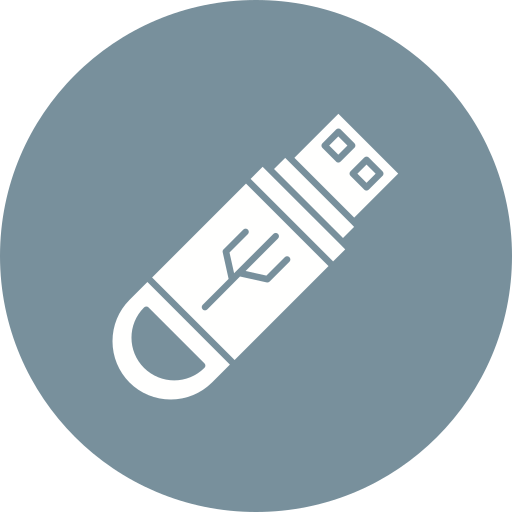 Flash disk - free icon