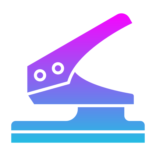 Hole puncher Generic gradient fill icon