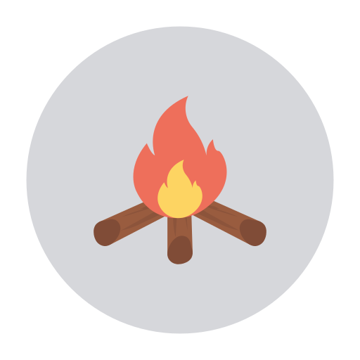 Bonfire Dinosoft Circular icon