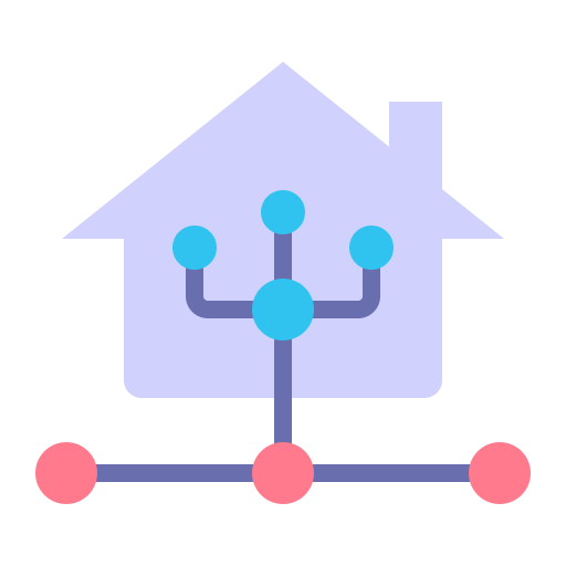 Smart home free icon