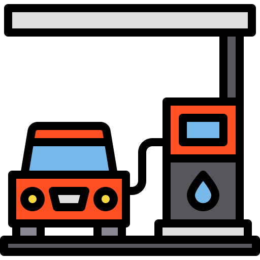 Gas station free icon Gas station free icon
