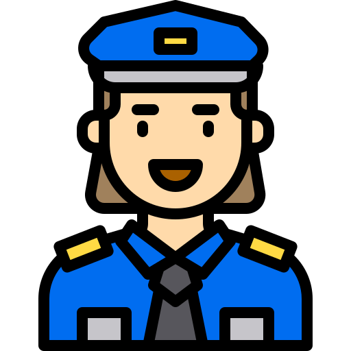 policía icono gratis