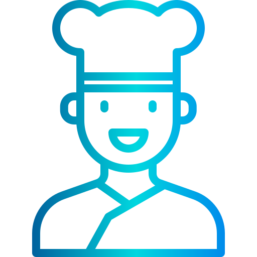 Chef xnimrodx Lineal Gradient icon