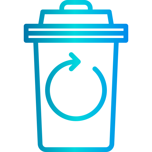 papelera de reciclaje icono gratis