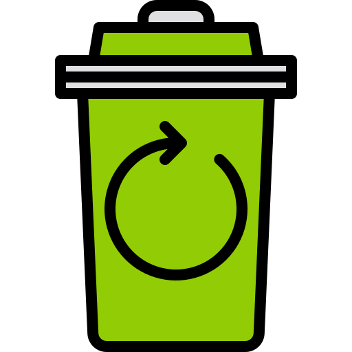 Recycle Bin Xnimrodx Lineal Color Icon