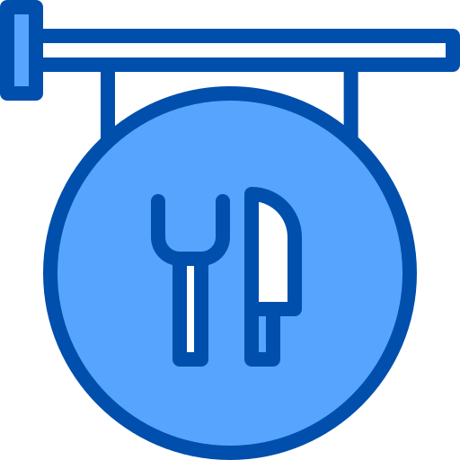 restaurantes icono gratis