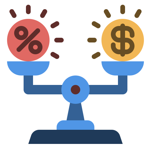 Scale - Free business and finance icons