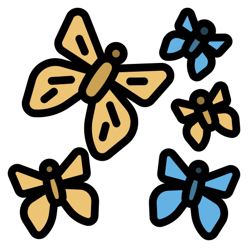 mariposa icono gratis