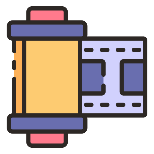 Film roll free icon Film roll free icon