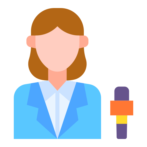 Reporter free icon Reporter free icon
