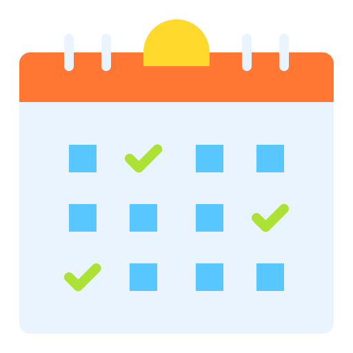 Schedule Good Ware Flat icon