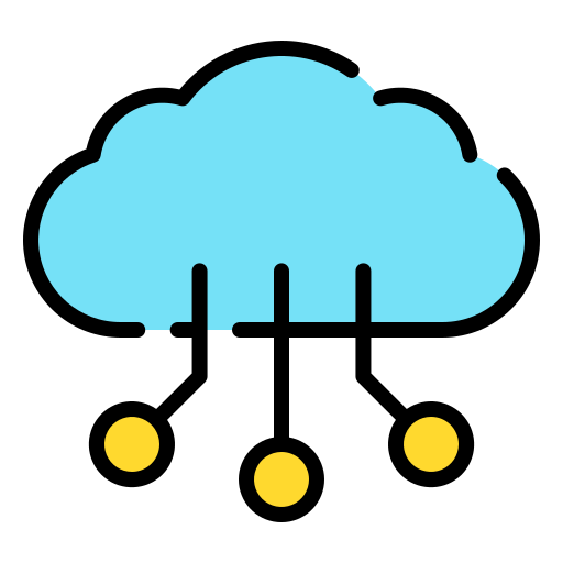 Cloud computing Good Ware Lineal Color icon