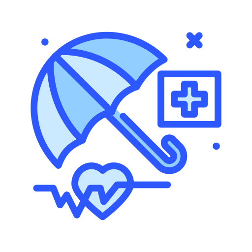seguro de salud icono gratis