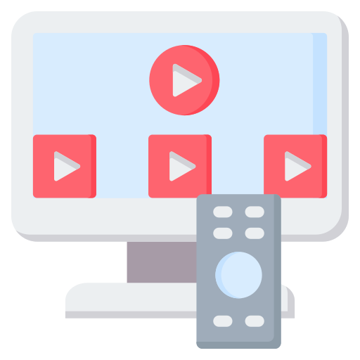 reproductor de video icono gratis