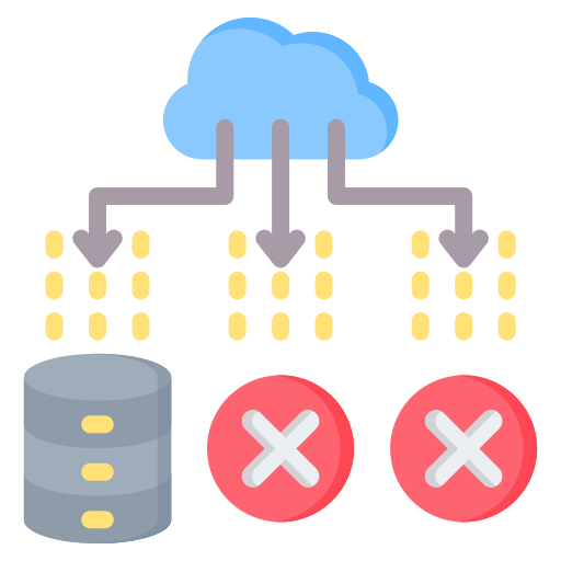 servicio de almacenamiento en la nube icono gratis